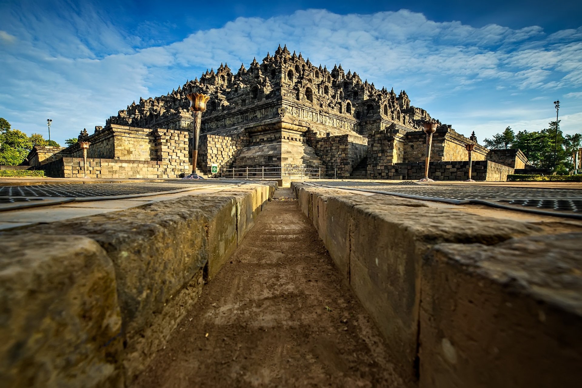 Download Buddhism Temple Indonesia Religious Borobudur Hd Wallpaper