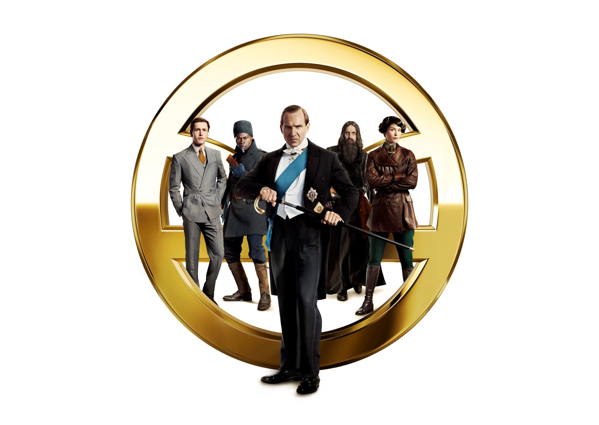 Download Djimon Hounsou Ralph Fiennes Kingsman Movie The King's Man 4k Ultra HD Wallpaper