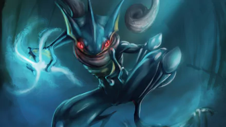 Greninja (Pokémon) Anime Pokemon HD Desktop Wallpaper | Background Image
