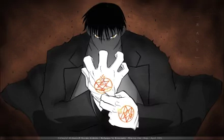 Roy Mustang Anime Fullmetal Alchemist HD Desktop Wallpaper | Background Image