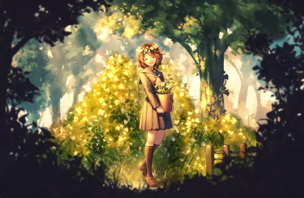 Sayo Yasuda Anime Umineko: When They Cry HD Desktop Wallpaper | Background Image