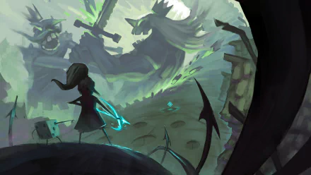 video game Lost in Random HD Desktop Wallpaper | Background Image