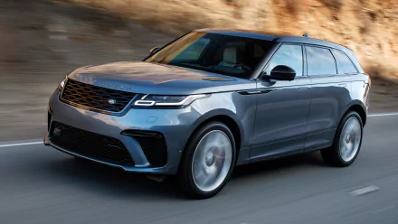 SUV silver car car Land Rover vehicle Range Rover Velar HD Desktop Wallpaper | Background Image