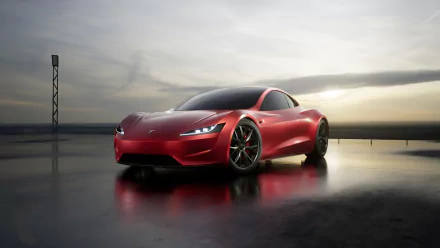 vehicle Tesla Roadster HD Desktop Wallpaper | Background Image