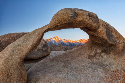 Alabama Hills nature arch HD Desktop Wallpaper | Background Image