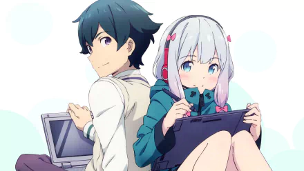 Sagiri Izumi Masamune Izumi Anime EroManga-Sensei HD Desktop Wallpaper | Background Image