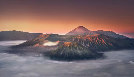 nature Mount Bromo HD Desktop Wallpaper | Background Image