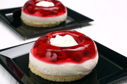 jelly sweets pastry raspberry food dessert HD Desktop Wallpaper | Background Image