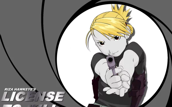 Riza Hawkeye Anime Fullmetal Alchemist HD Desktop Wallpaper | Background Image