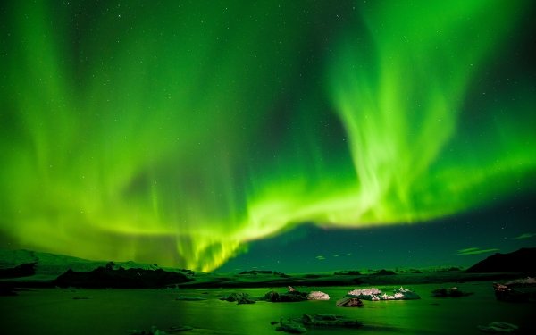Nature Aurora Borealis Light Night Sky HD Wallpaper | Background Image