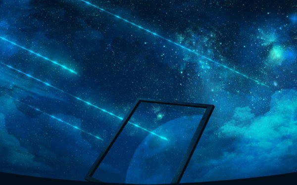Artistic Sky Stars Shooting Star Cloud HD Wallpaper | Background Image