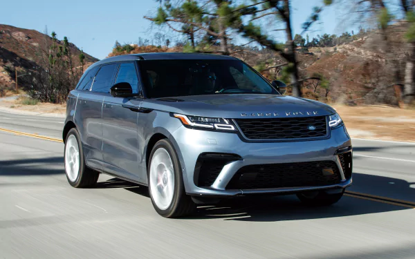 SUV silver car car Land Rover vehicle Range Rover Velar HD Desktop Wallpaper | Background Image