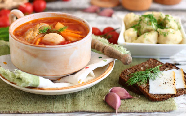 food soup HD Desktop Wallpaper | Background Image