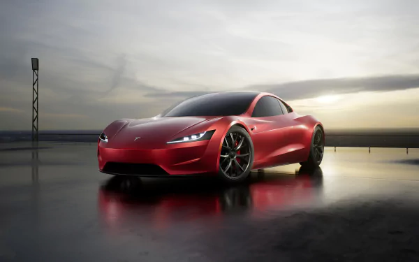vehicle Tesla Roadster HD Desktop Wallpaper | Background Image