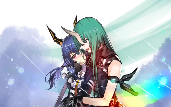 Ch'en (Arknights) Hoshiguma (Arknights) video game Arknights HD Desktop Wallpaper | Background Image