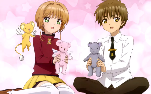 Syaoran Li Cerberus (Cardcaptor Sakura) Sakura Kinomoto Anime Cardcaptor Sakura HD Desktop Wallpaper | Background Image