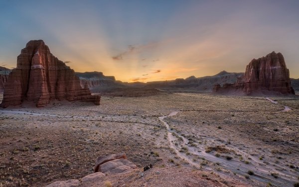 Earth Monument Valley Desert HD Wallpaper | Background Image
