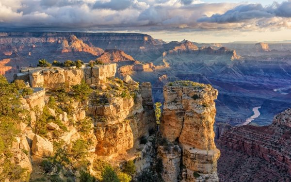 Earth Grand Canyon Canyons Canyon Arizona USA HD Wallpaper | Background Image