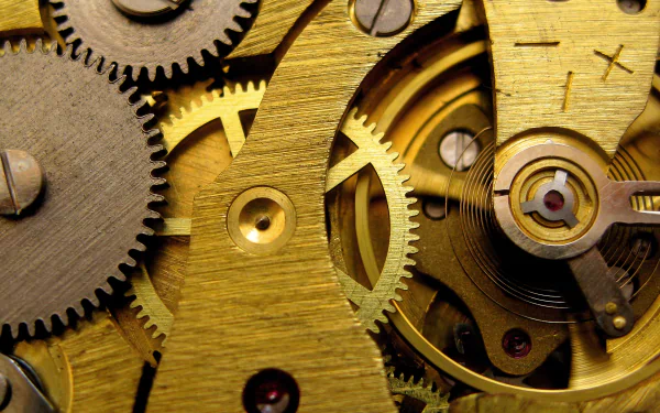gears man made clock HD Desktop Wallpaper | Background Image
