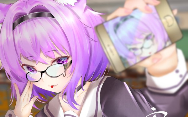 Anime Virtual Youtuber Nekomata Okayu Hololive HD Wallpaper | Background Image