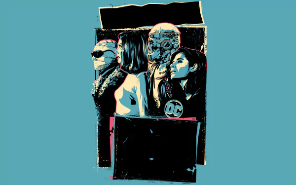 Negative Man Elastigirl Crazy Jane Robotman (DC Comics) TV Show Doom Patrol HD Desktop Wallpaper | Background Image