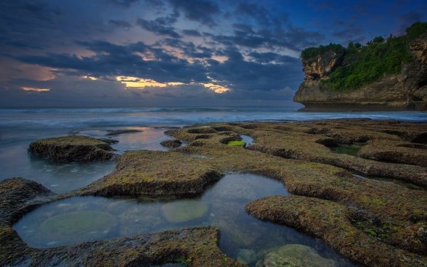 Earth Seashore Sea Cloud Bali Indonesia HD Wallpaper | Background Image