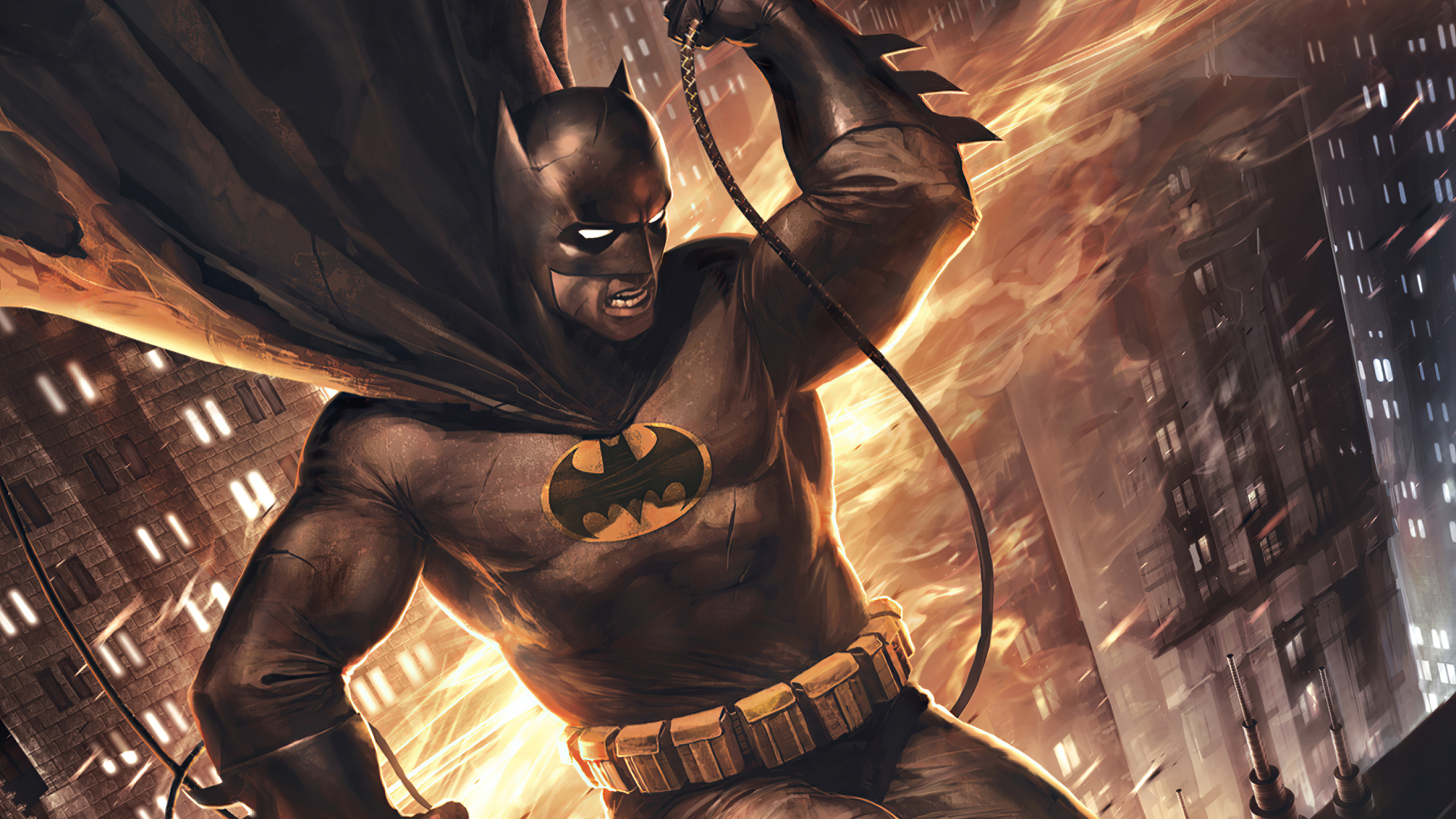 Movie Batman: The Dark Knight Returns, Part 2 HD Wallpaper | Background Image