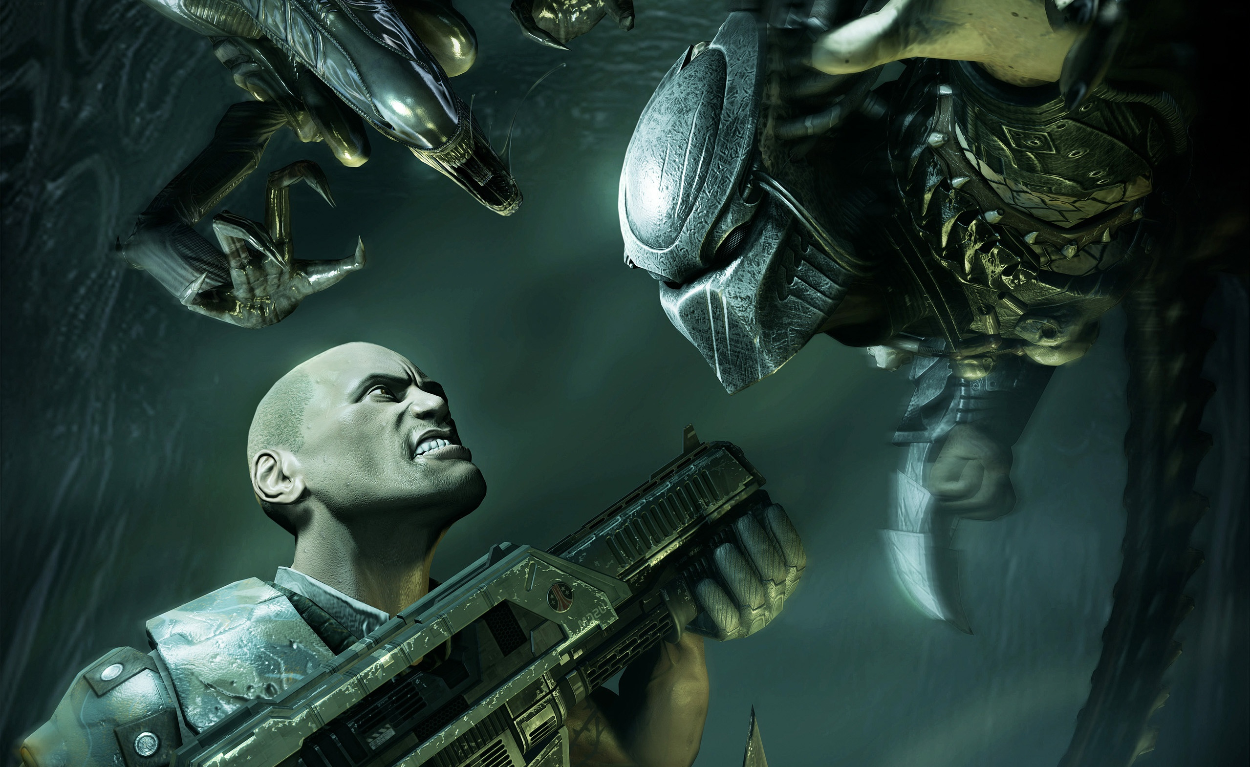 Video Game Aliens Vs. Predator HD Wallpaper | Background Image