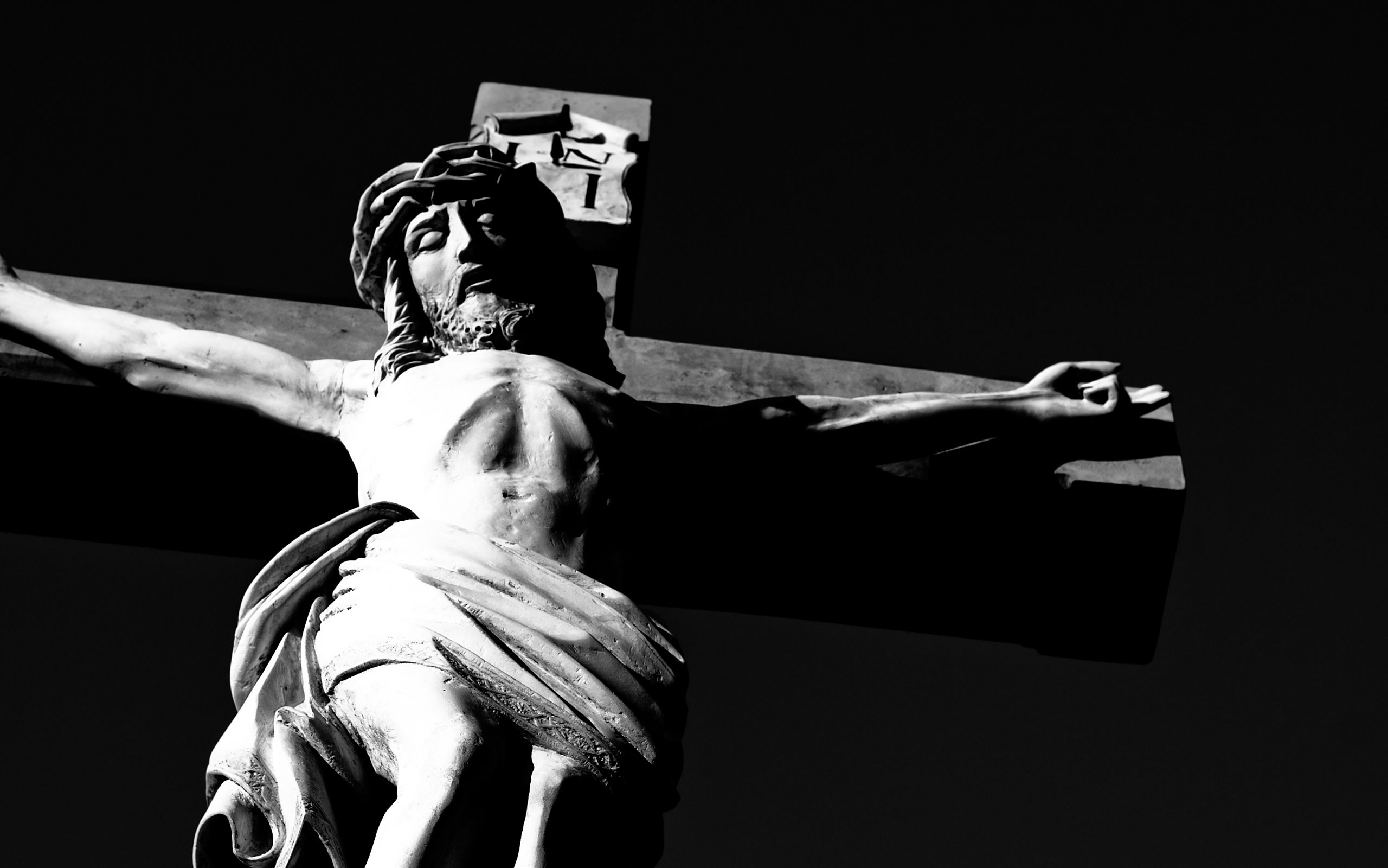 Kreuz: Religious desktop wallpaper featuring Jesus Christ.
