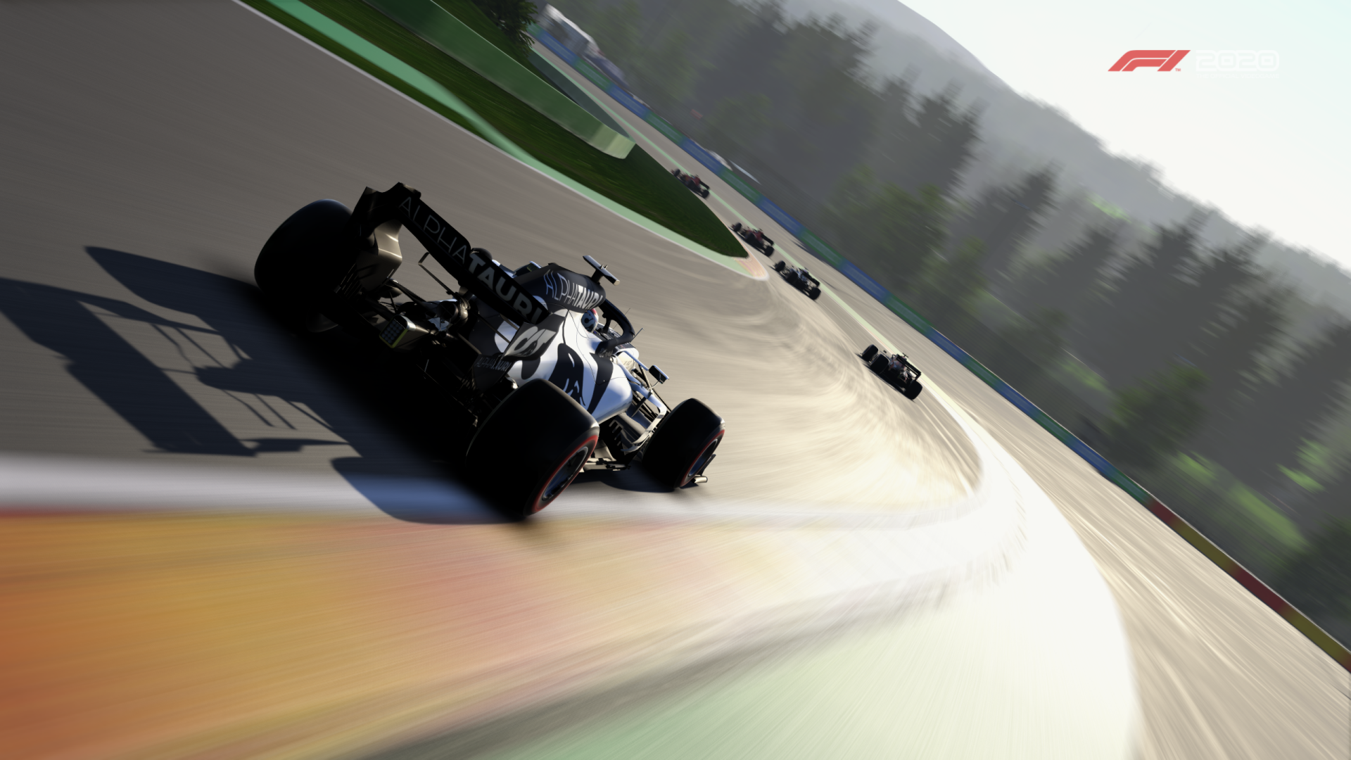 Download Scuderia AlphaTauri-Honda AT01 Video Game F1 2020 HD Wallpaper by FLX-II