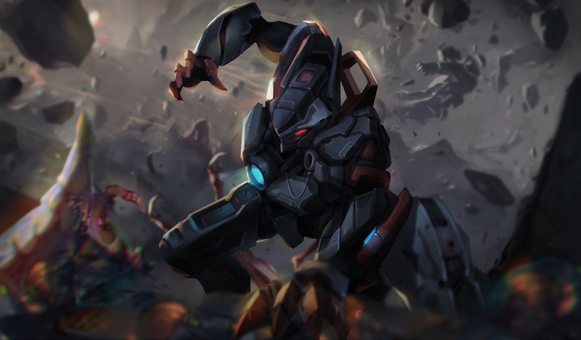 Download Sci Fi Robot 4k Ultra HD Wallpaper by Wenhao Zhou