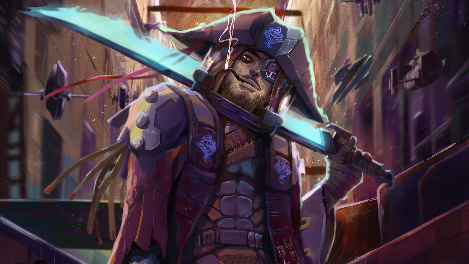 Download Fantasy Pirate 4k Ultra HD Wallpaper