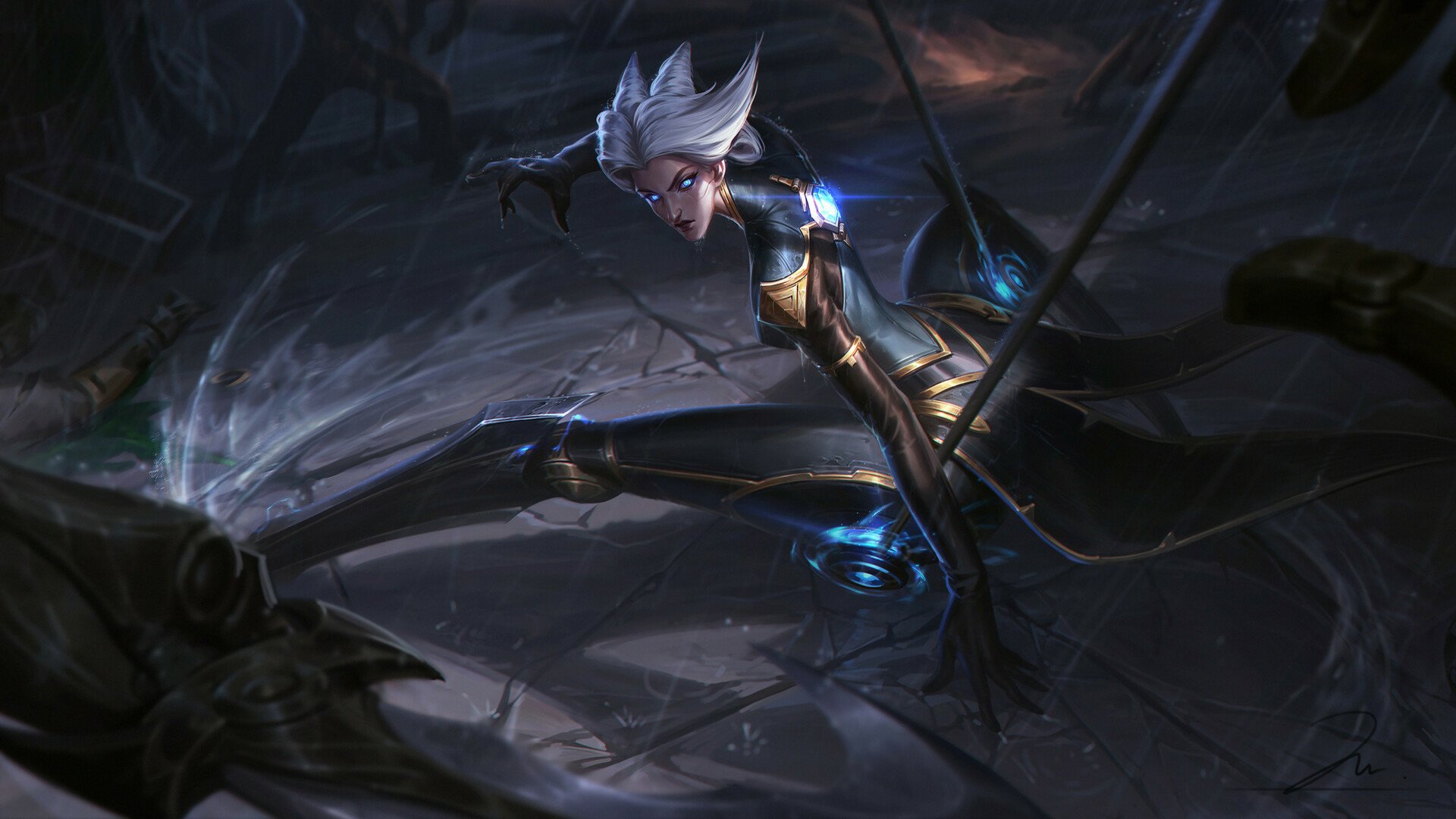 Download Camille (League Of Legends) Video Game League Of Legends HD Wallpaper by Dylan Deng