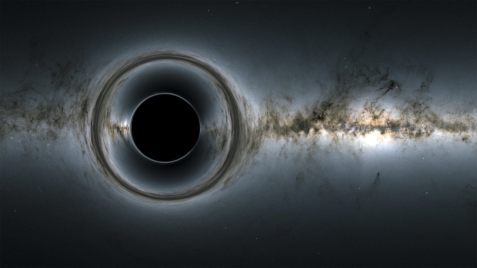 Sci Fi Black Hole HD Wallpaper