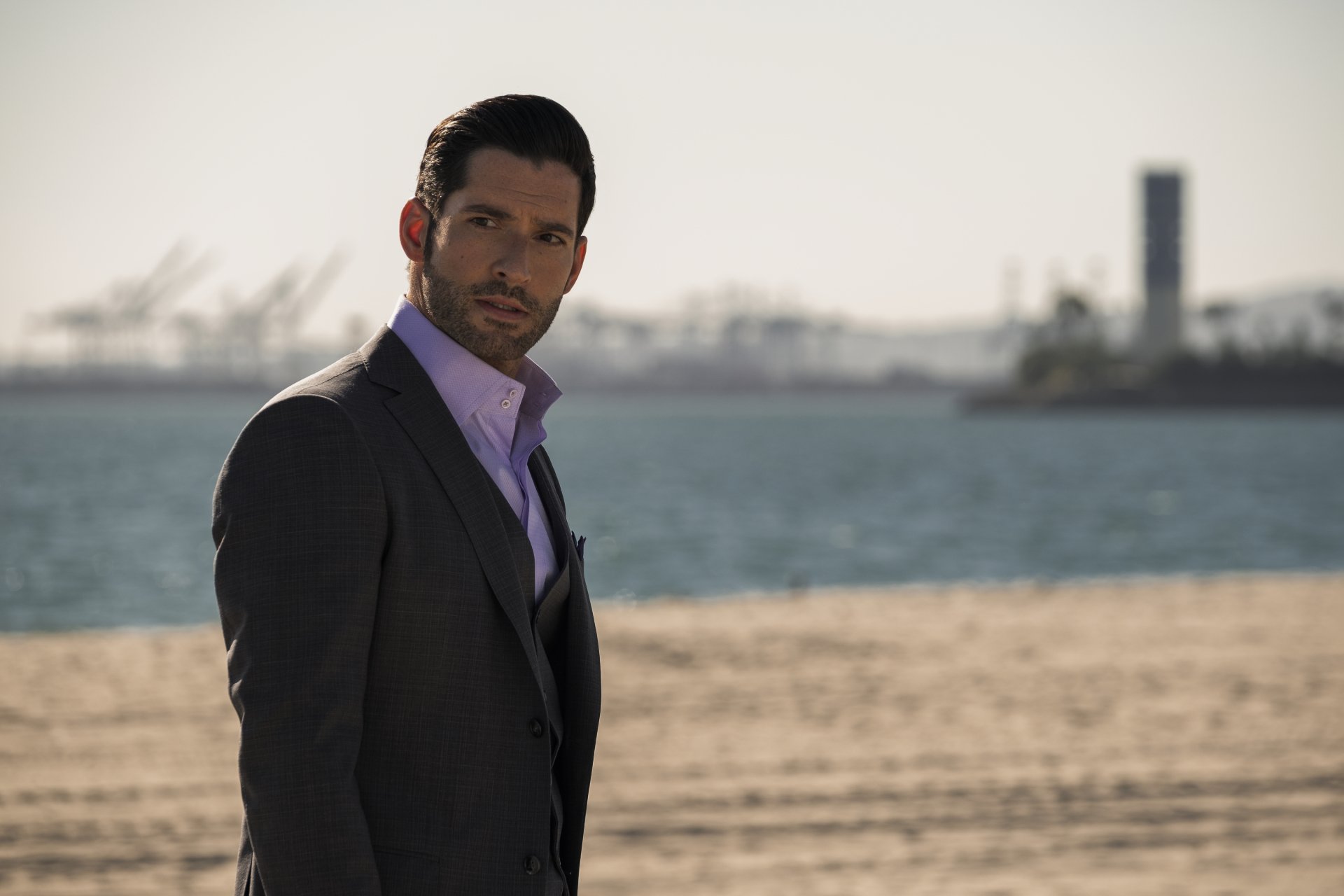 Download Lucifer Morningstar Lucifer (TV Show) Tom Ellis TV Show HD Wallpaper