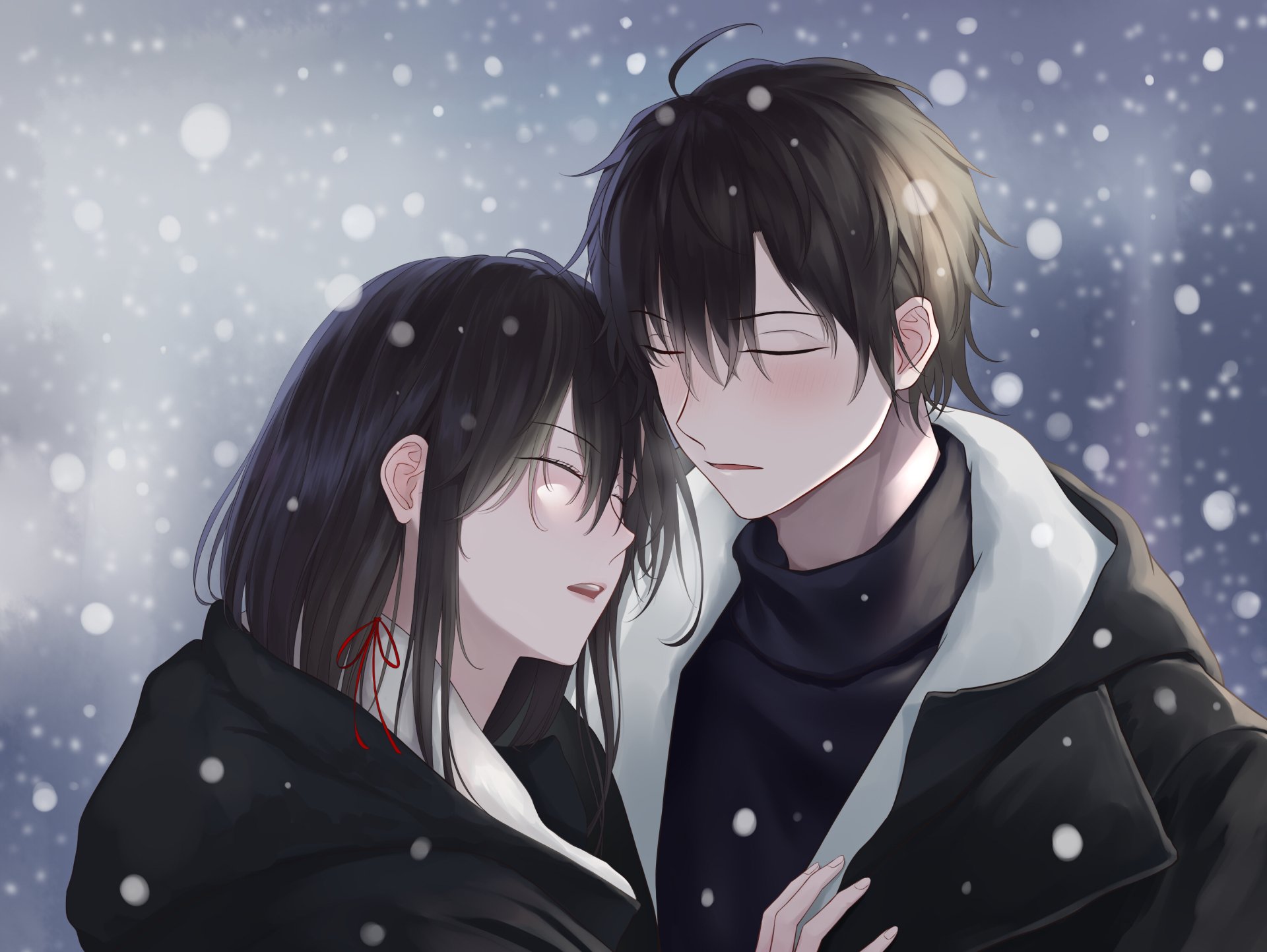 Download Long Hair Black Hair Yukino Yukinoshita Hachiman Hikigaya My Teen Romantic Comedy SNAFU Anime HD Wallpaper by しがつ