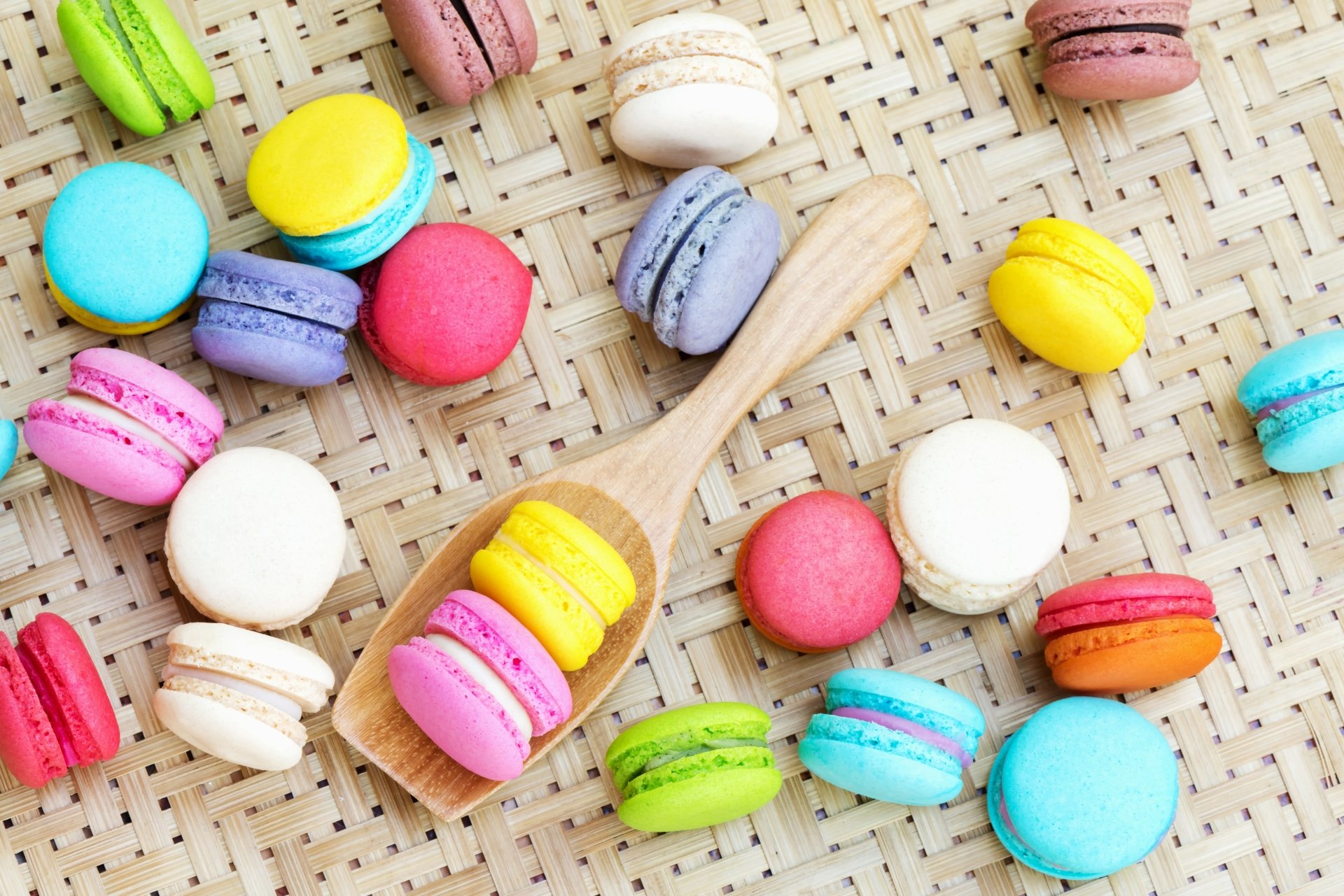 Macaron 4k Ultra HD Wallpaper | Background Image | 7035x4695