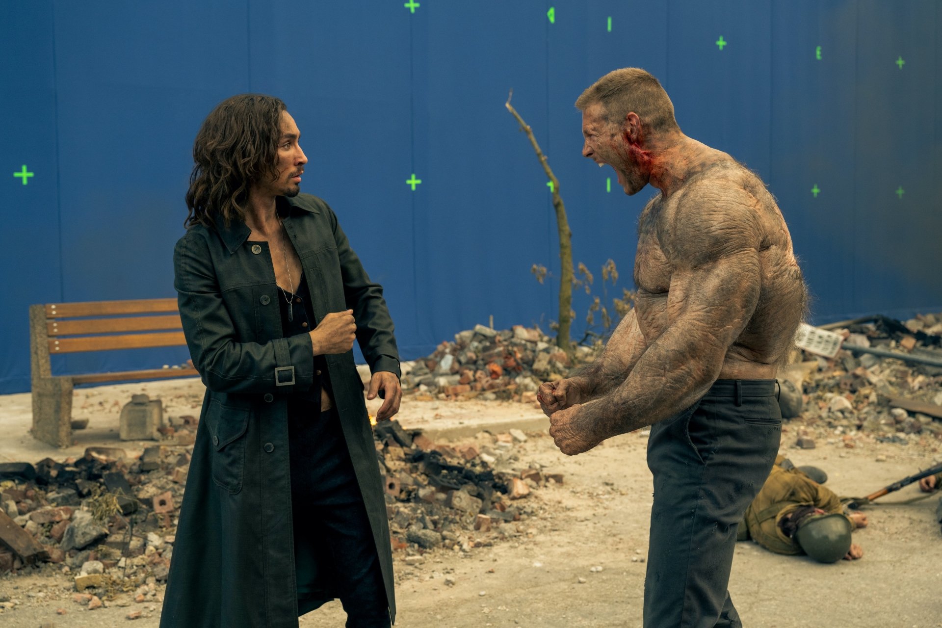 Download Luther Hargreeves Klaus Hargreeves TV Show The Umbrella Academy HD Wallpaper