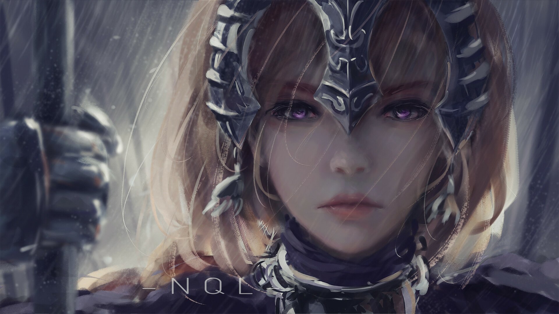 Jeanne d'Arc Ruler HD Wallpaper – Fate/Apocrypha Anime Majesty by NQL art