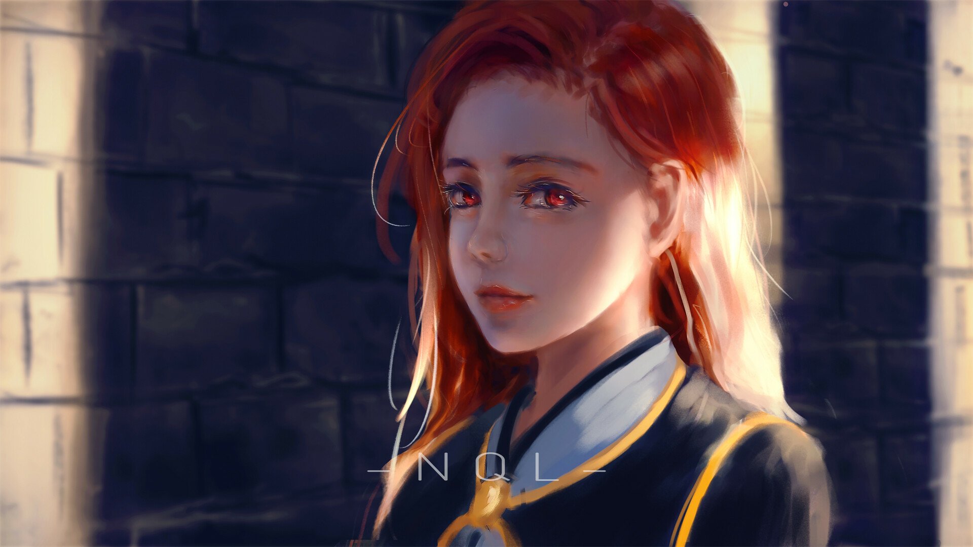 Download Anime Girl Anime Girl HD Wallpaper by NQL art