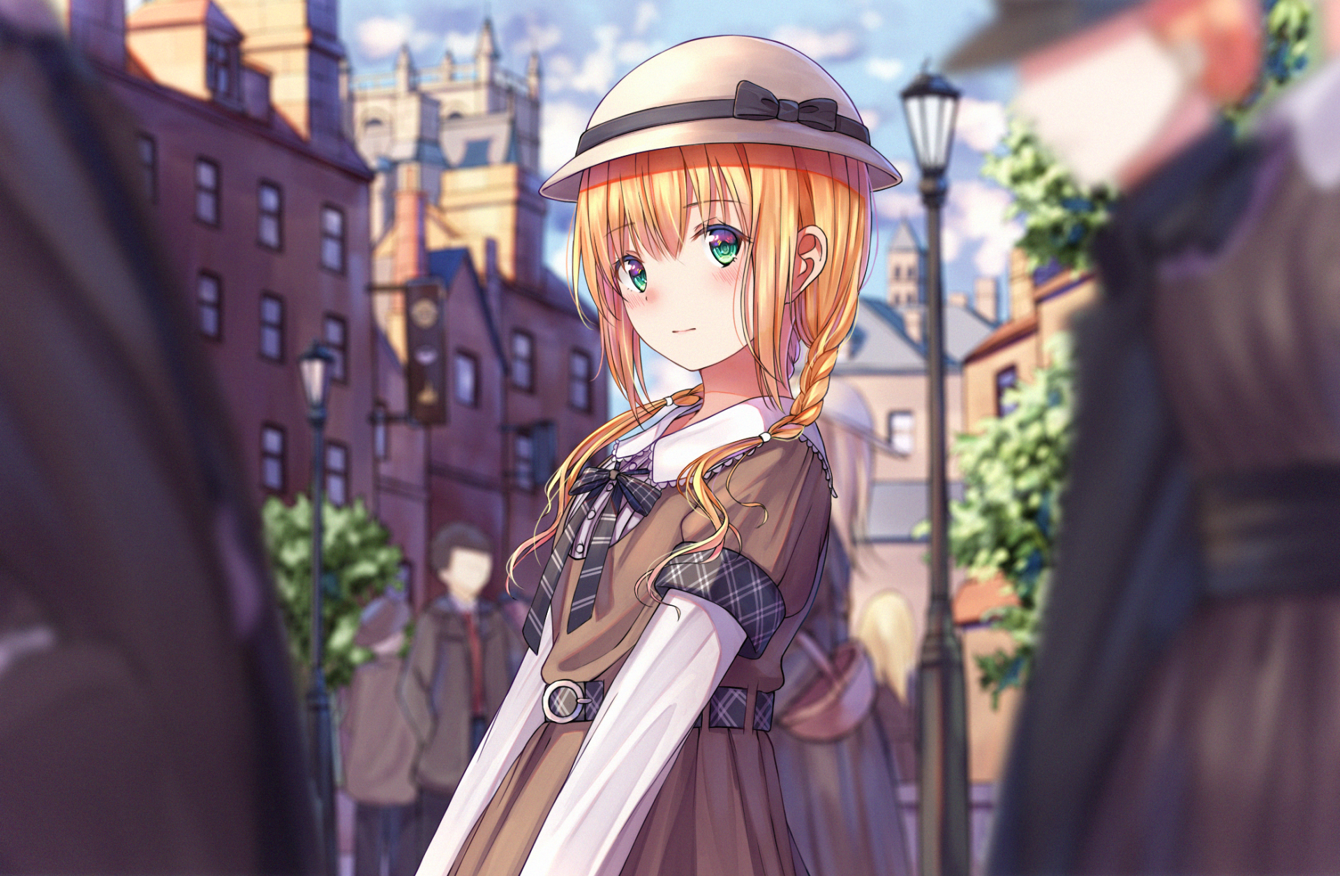 Download Hat Anime Original HD Wallpaper by Enuni