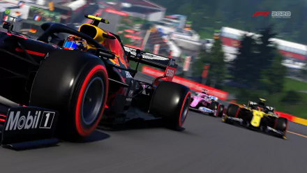 BWT Racing Point F1 Team RP20 Renault DP World F1 Team R.S.20 Aston Martin Red Bull Racing RB16 video game F1 2020 HD Desktop Wallpaper | Background Image