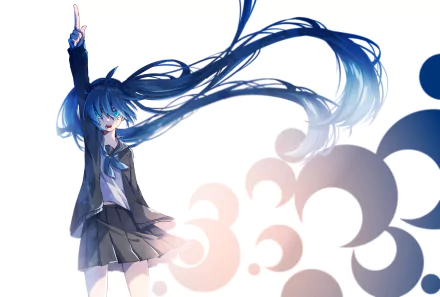 Hatsune Miku Anime Vocaloid HD Desktop Wallpaper | Background Image