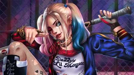 twintails blonde DC Comics Comic Harley Quinn HD Desktop Wallpaper | Background Image
