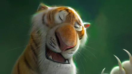 tiger Shere Khan movie The Jungle Book (2016) HD Desktop Wallpaper | Background Image