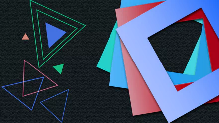 Abstract geometry HD Desktop Wallpaper | Background Image