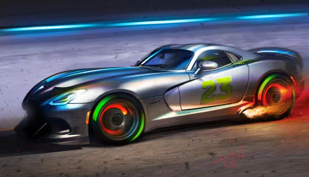 vehicle Dodge Viper SRT HD Desktop Wallpaper | Background Image
