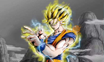 Super Saiyan 2 Goku Anime Dragon Ball Super HD Desktop Wallpaper | Background Image