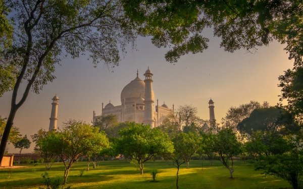 Man Made Taj Mahal Monuments India Agra HD Wallpaper | Background Image