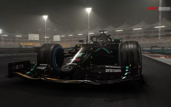 Mercedes-AMG Petronas F1 Team F1 W11 video game F1 2020 HD Desktop Wallpaper | Background Image